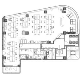 THE CROSS日本橋人形町(旧:FT日本橋久松町ビル) 6階 間取り図