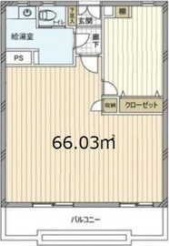 南平台アジアマンション 602 間取り図