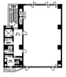 D'svarie御徒町ビル 4階 間取り図