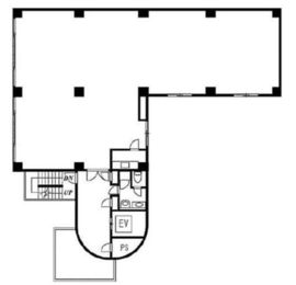 アイザック東麻布 3階 間取り図