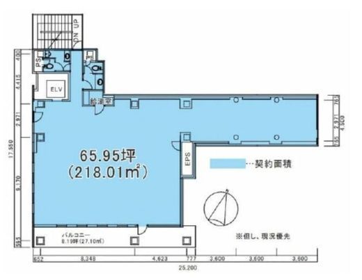 フォーラス神田 6階 間取り図