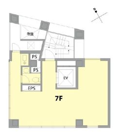 萬楽庵ビル1 7階 間取り図