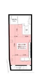 ディア・ライフ神楽坂 B1階 間取り図