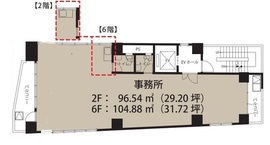 新栄宮益ビル 2階 間取り図