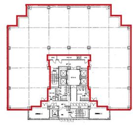 FOREFRONT TOWERII 7階 間取り図