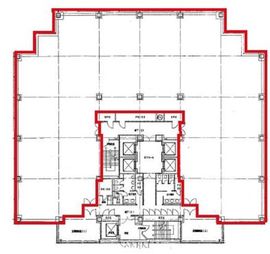 FOREFRONT TOWERII 8階 間取り図