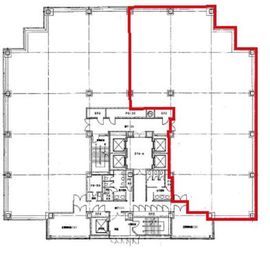FOREFRONT TOWERII 10階 間取り図