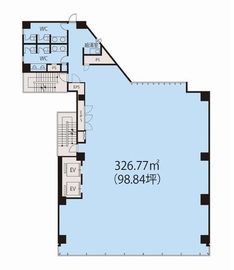 HF神田小川町ビルディング 6階 間取り図
