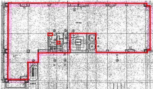 HF日本橋大伝馬町ビルディング 4階 間取り図