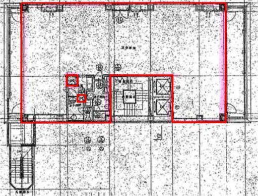 HF日本橋大伝馬町ビルディング 8階 間取り図