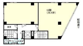 岩田ビル 10階 間取り図