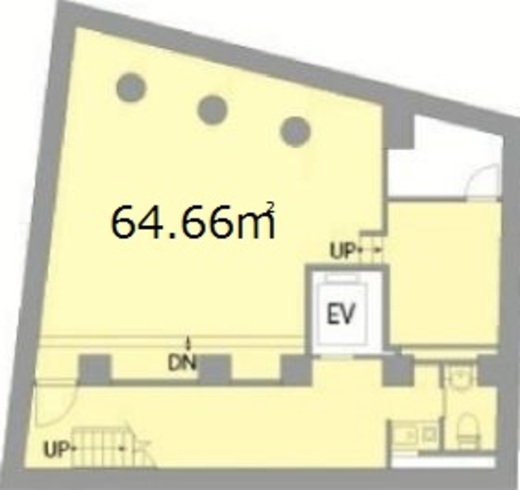 Citta代々木公園 B2階 間取り図