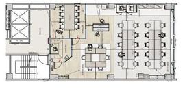 東武銀座第1ビル(旧:銀座六丁目ビル) 4階A 間取り図