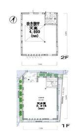 トップハット南青山ビル 1階・2階 間取り図