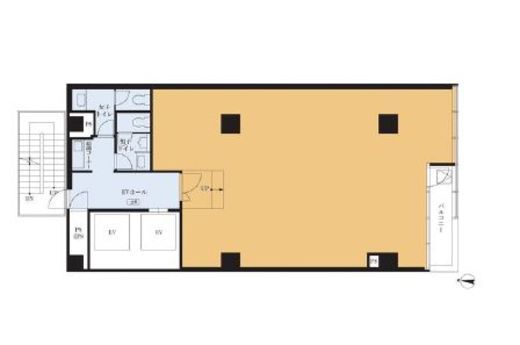 VORT麹町plus (ボルト麹町プラス) 3階 間取り図