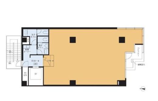 VORT麹町plus (ボルト麹町プラス) 8階 間取り図
