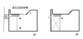 ザ・タワーズ台場 1階-2階 間取り図