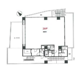 パークサイド神山 (事務所) 2階 間取り図