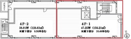 YS-IIビル 4階1 間取り図