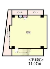 Barbizon59 B1階 間取り図