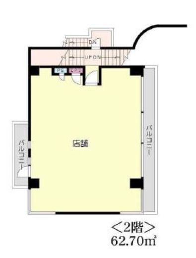 Barbizon59 2階 間取り図