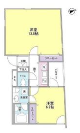 シルバラード1A 201 間取り図