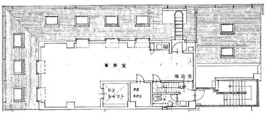 大手町NS 6階 間取り図