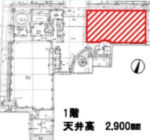 九段ファーストプレイスビル 1階1 間取り図