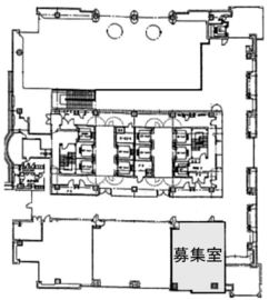天王洲パークサイドビル 2階 間取り図