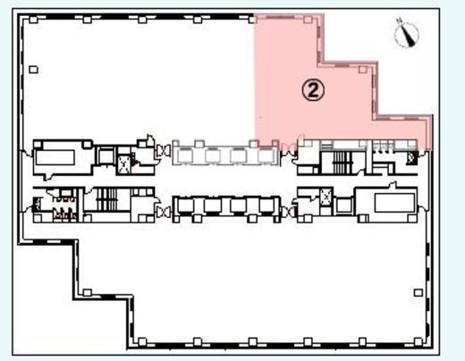 芝浦スクエアビル 9階 間取り図