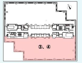 芝浦スクエアビル 18階 間取り図