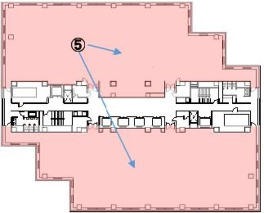 芝浦スクエアビル 15階 間取り図