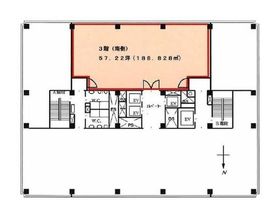 龍名館本店ビル 3階 間取り図