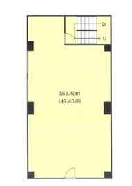 銀座サニービル 1階 間取り図