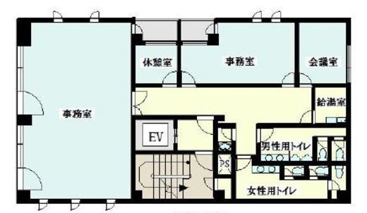 OF信濃町ビル 3階 間取り図