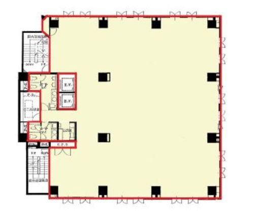 渋谷パインビル 4階 間取り図
