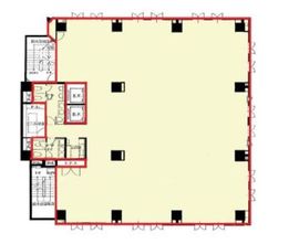 渋谷パインビル 4階 間取り図