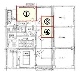 渋谷パインビル B2階(No.3) 間取り図