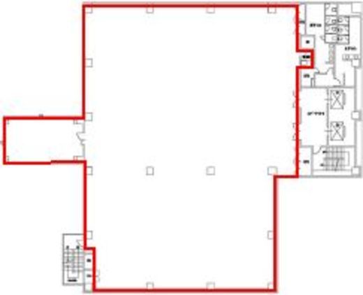 JEI浜松町ビル 3階 間取り図