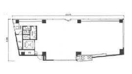 ベルックス新宿 4階 間取り図