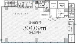 PMO池袋 8階 間取り図