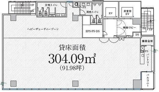 PMO池袋 6階 間取り図