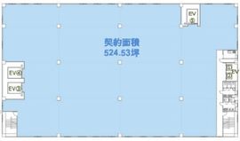 (仮)潮見センター 2階 間取り図