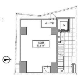 YSK(北参道) 1階 間取り図