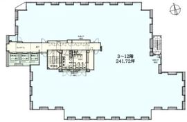 Daiwa秋葉原ビル 2階 間取り図