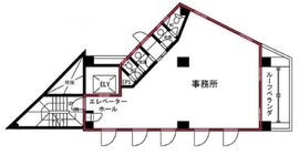 BNKビル 4階 間取り図