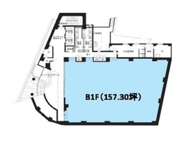 青山安田ビル(青山一丁目) B1階 間取り図
