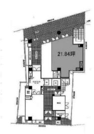 四谷曙橋ビル 1階 間取り図