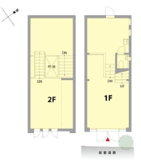 ES神宮前ビル 1-2階 間取り図