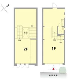 ES神宮前ビル 1-2階 間取り図